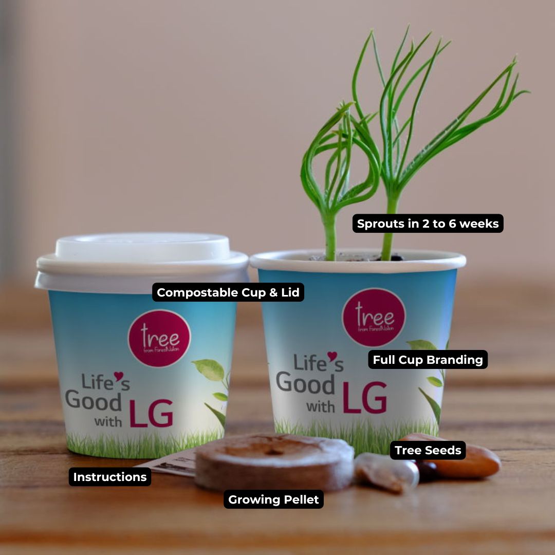 Tree Kit Cups Full Branding Promotional Product - Image 2