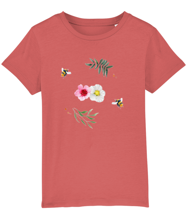 Willow Branches Kid's Organic T-Shirt 3