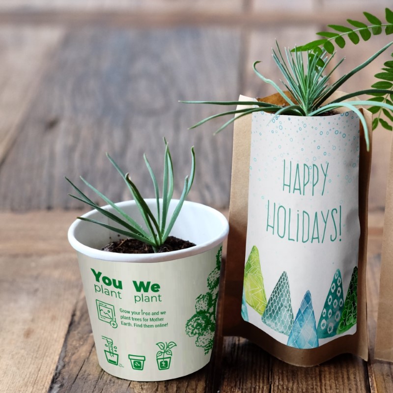 Happy Holidays tree gift pack