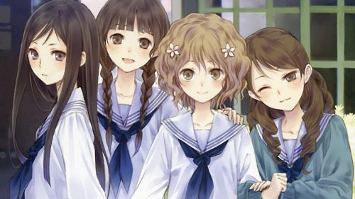 Image result for anime cute girl with brown hair