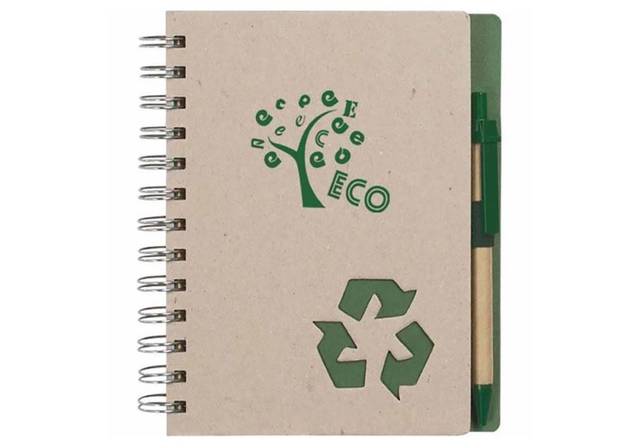 Recycled Material Notebook