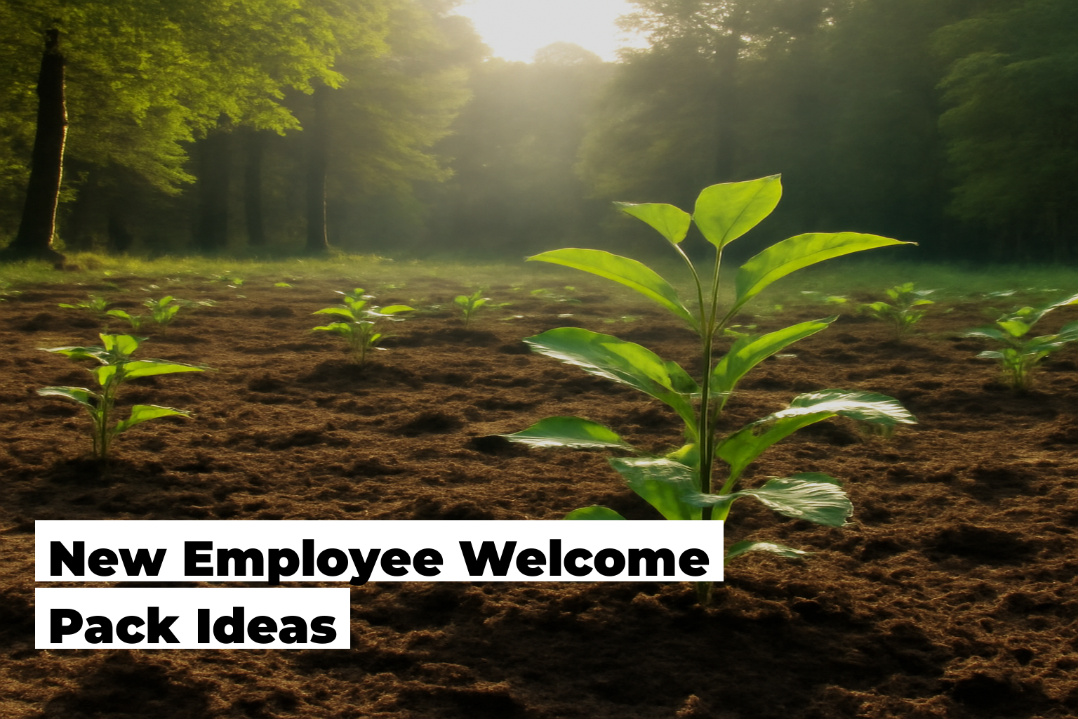 New employee welcome pack, forest scene by ForestNation